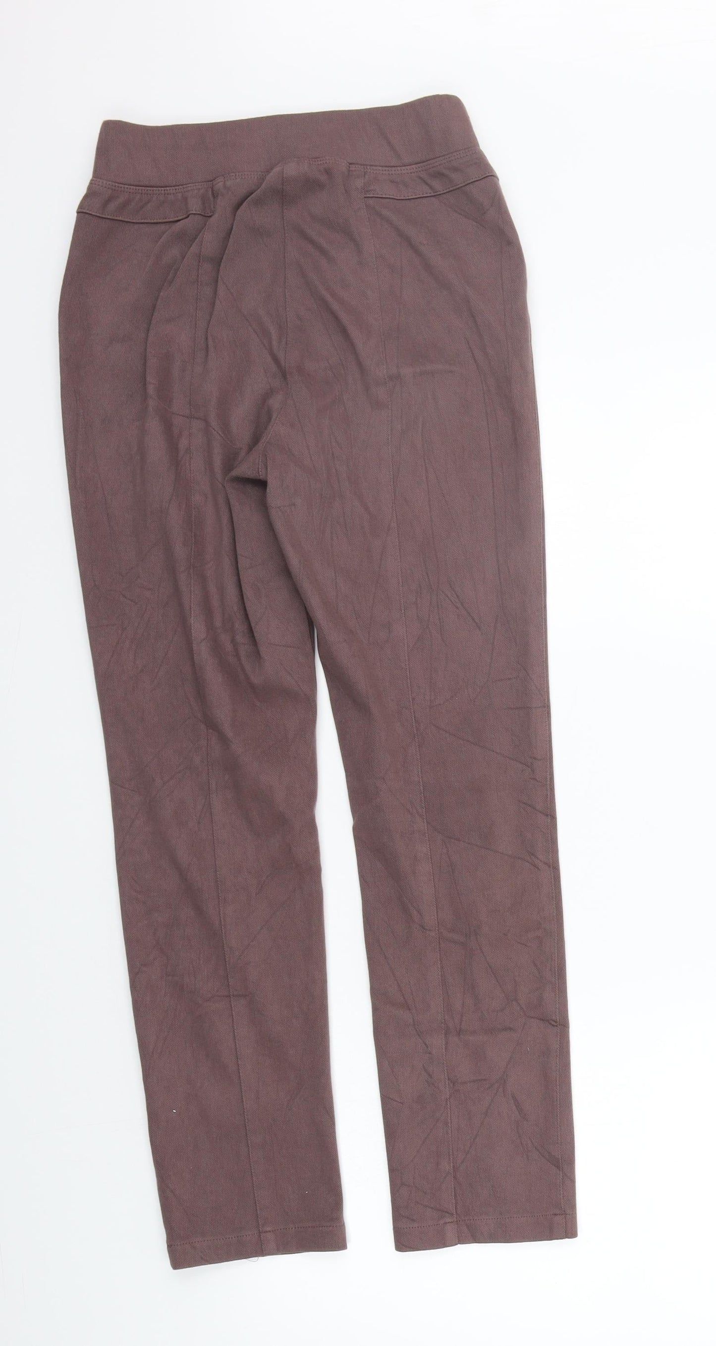 Womens UK Size 12 Preworn Regular Fit  Purple Trousers