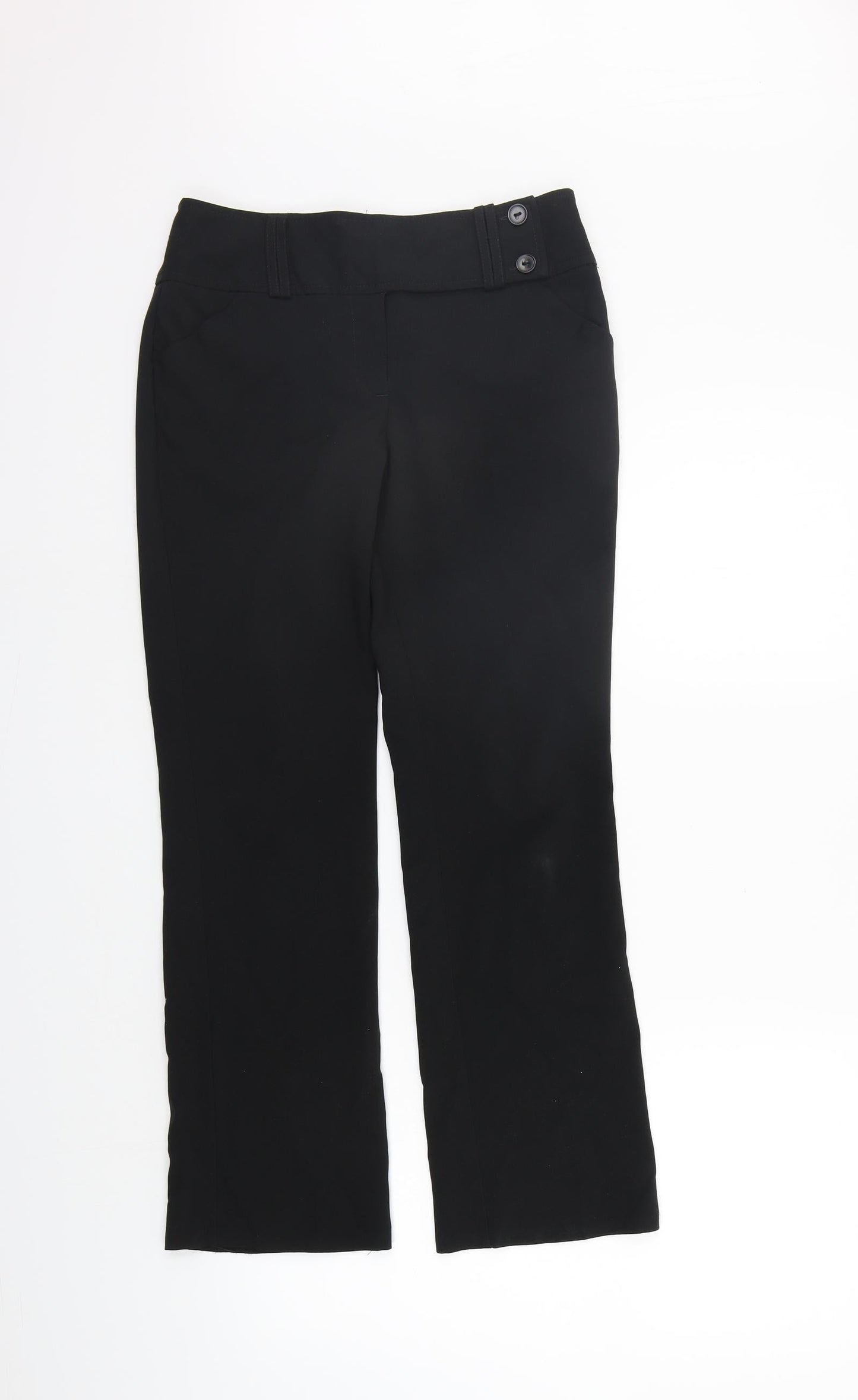 George Girls Black   Chino Trousers Size 11-12 Years