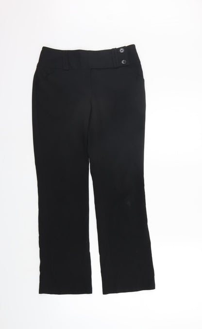 George Girls Black   Chino Trousers Size 11-12 Years