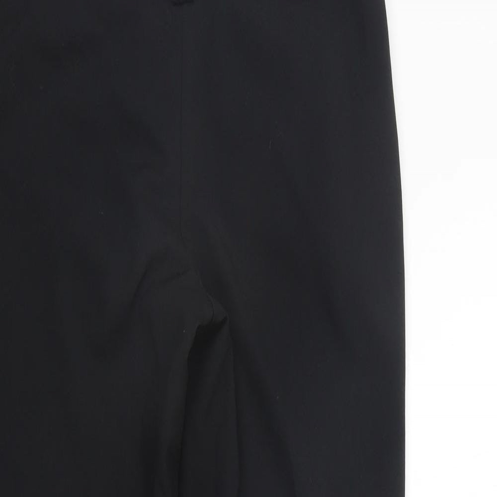 George Girls Black   Chino Trousers Size 11-12 Years