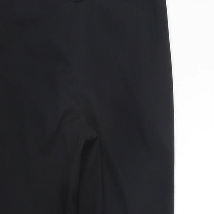 George Girls Black   Chino Trousers Size 11-12 Years