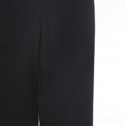 George Girls Black   Chino Trousers Size 11-12 Years