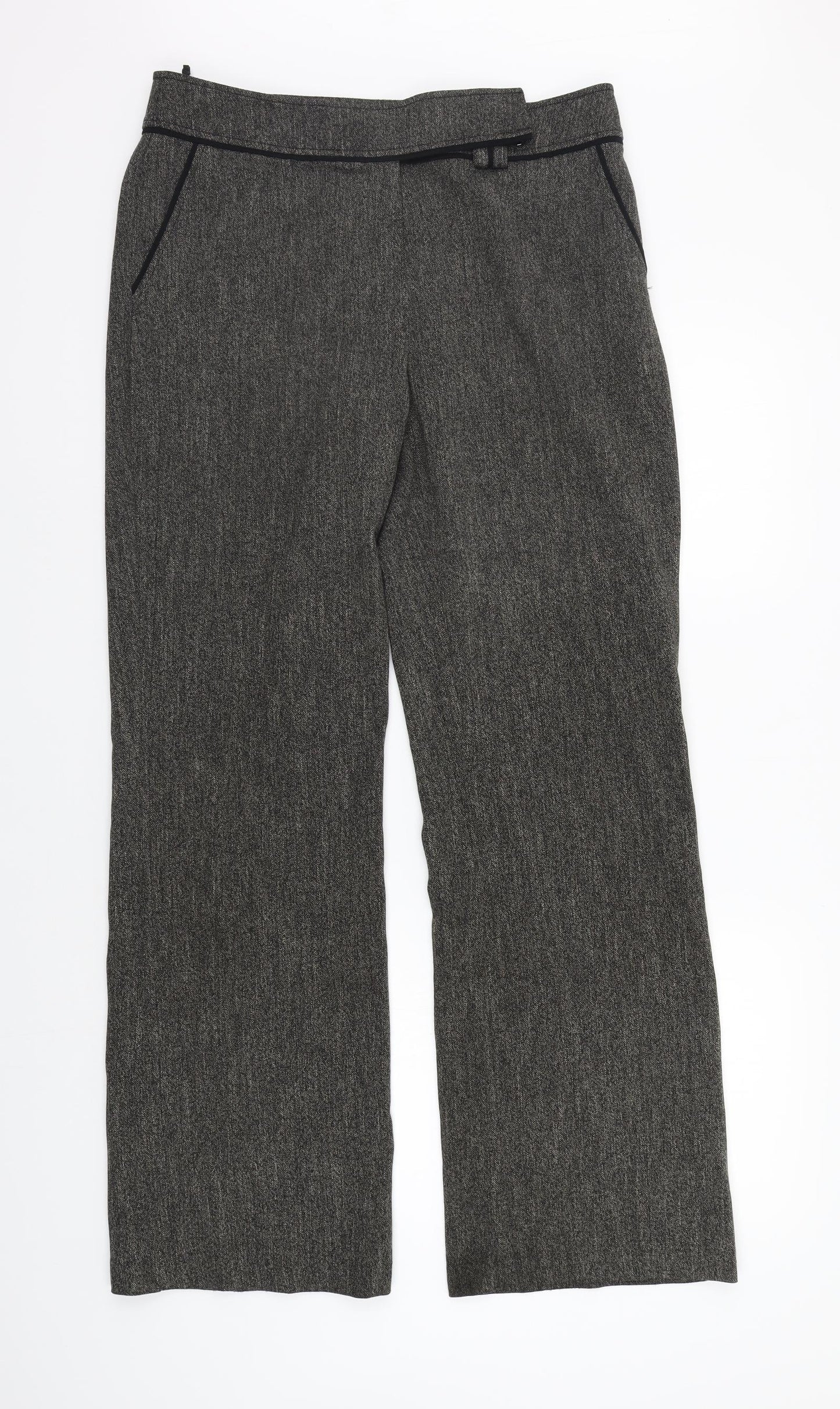 Womens UK Size 14 Marks and Spencer Regular Fit Sweatpants Grey Trousers