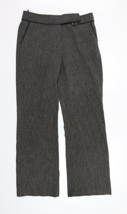 Womens UK Size 14 Marks and Spencer Regular Fit Sweatpants Grey Trousers