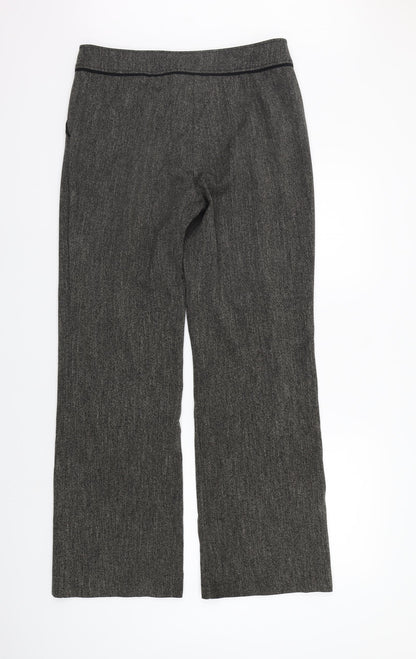 Womens UK Size 14 Marks and Spencer Regular Fit Sweatpants Grey Trousers