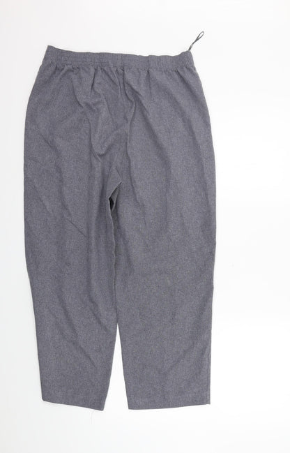 Bonmarché Womens Grey   Trousers  Size 14 L23 in