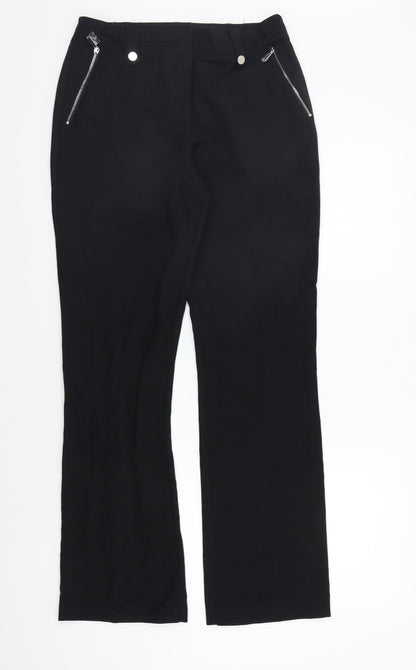 Womens UK Size 10 Wallis Regular Fit Sweatpants Beige Trousers