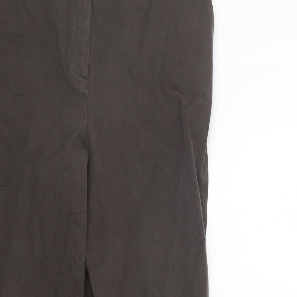 Womens UK Size 6 Marks and Spencer Regular Fit  Blue Trousers