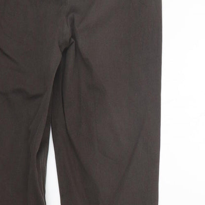 Womens UK Size 6 Marks and Spencer Regular Fit  Blue Trousers