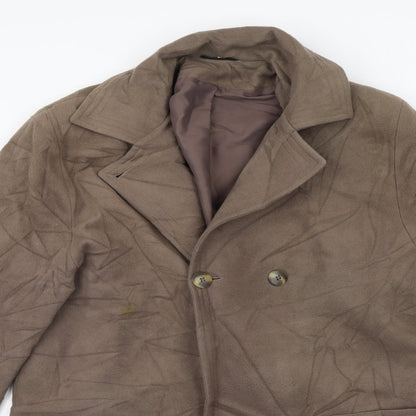 Finesse Womens Brown   Jacket Coat Size L  - washable mark
