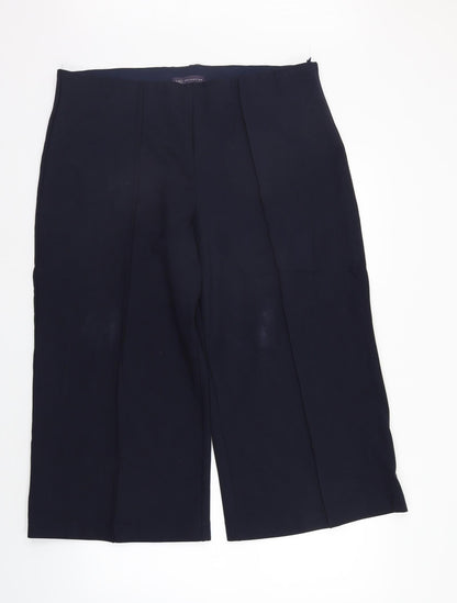 Womens UK Size 20 Marks and Spencer Regular Fit Rain Trousers Blue Trousers