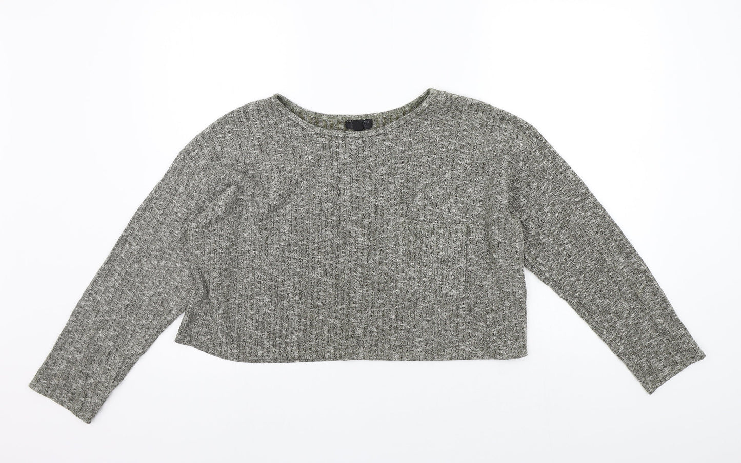 Womens UK Size 8 Topshop Grey Pullover Jumper
