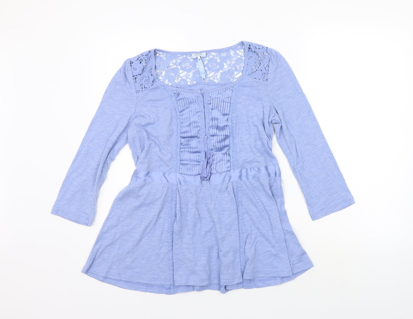 Womens UK Size 8 NEXT Blue Basic T-Shirt