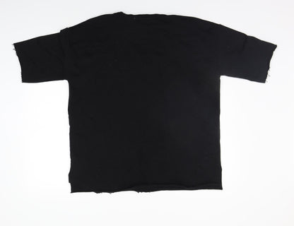 Womens UK Size S Zara Black Pullover Jumper