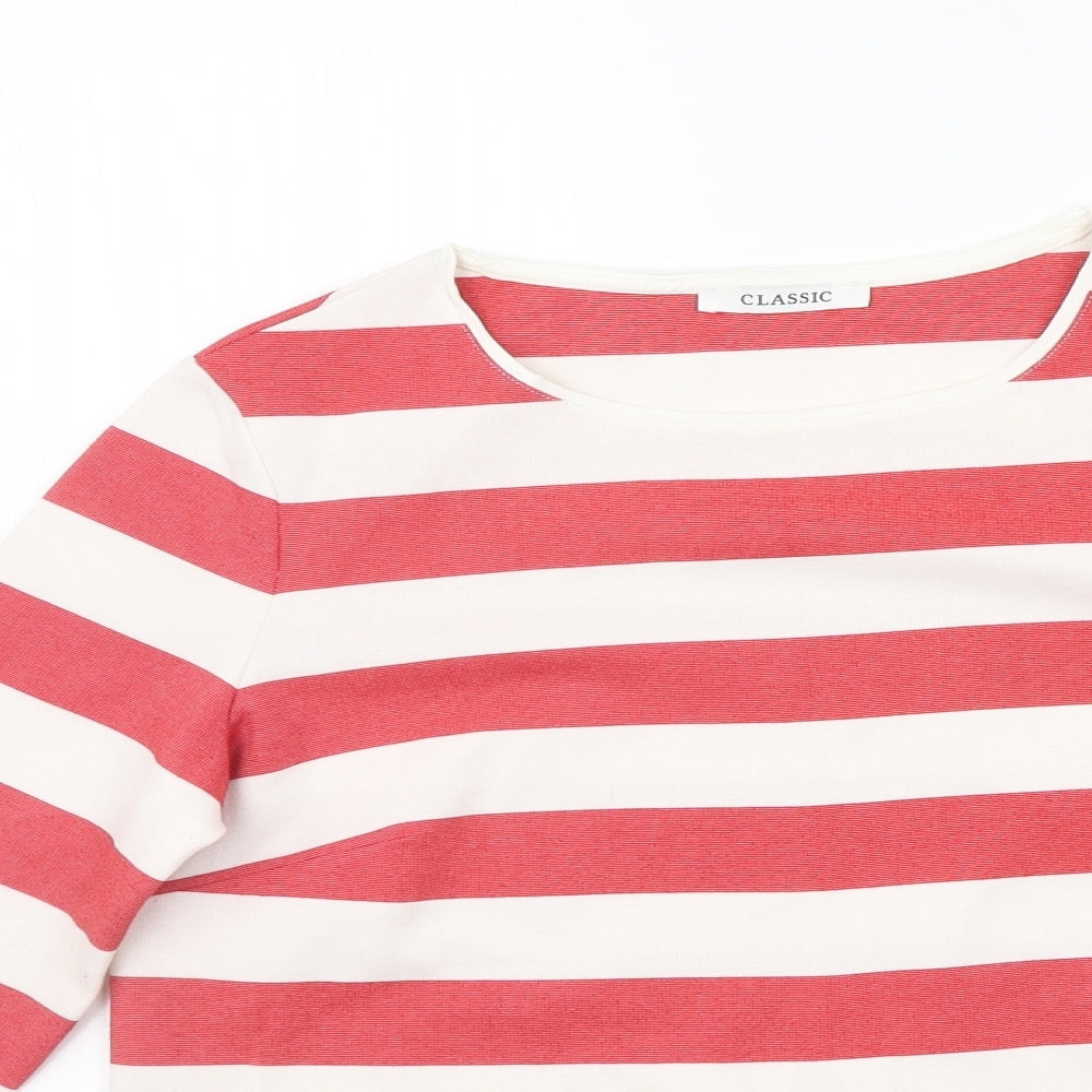 Womens UK Size 10 Marks and Spencer Red Pullover Jumper