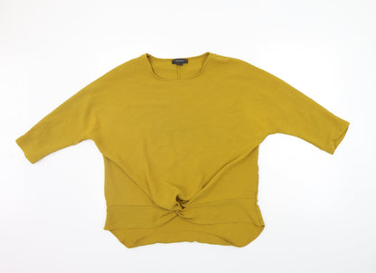 Primark Womens Yellow   Basic T-Shirt Size 12