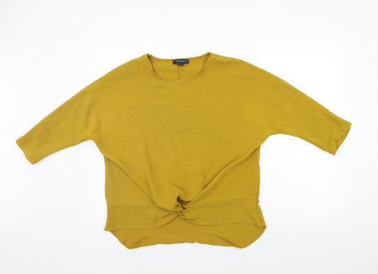 Primark Womens Yellow   Basic T-Shirt Size 12