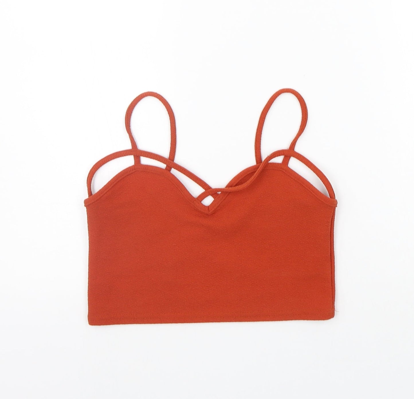 Boohoo Womens Orange    Tank Size 10