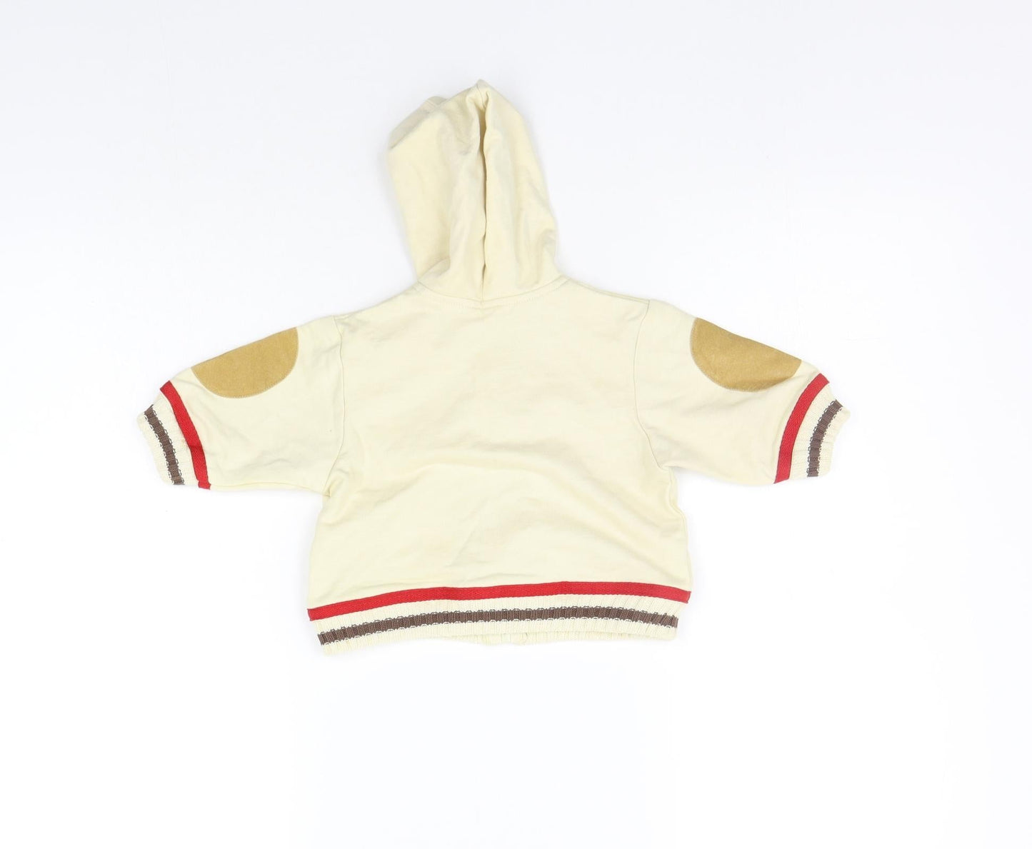 Pitter Patter Girls Beige   Full Zip Jumper Size 3-6 Months