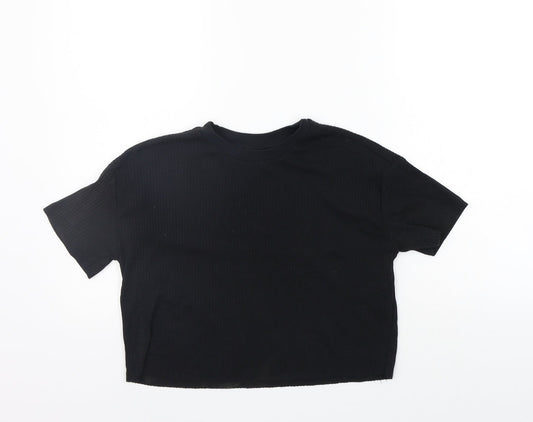 ASOS Womens Black   Basic T-Shirt Size 6