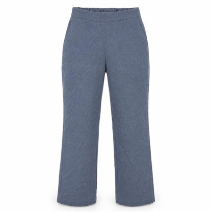 Womens UK Size 10 Preworn Regular Fit  Blue Trousers
