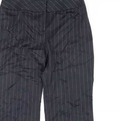 Womens UK Size 18 NEXT Regular Fit Dress Pants Blue Trousers