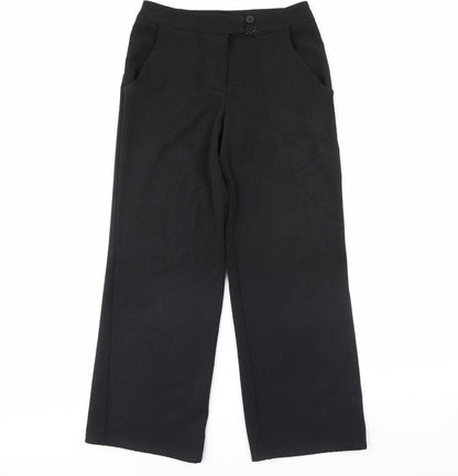 yes orange Womens Black   Trousers  Size 32 in L30 in