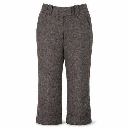 Womens UK Size 12 George Regular Fit  Brown Trousers