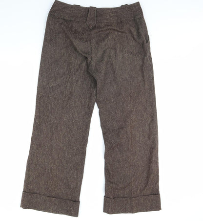 George Womens Brown   Trousers  Size 12 L30 in
