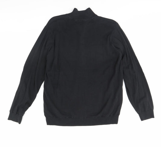 Mens UK Size L m&s Black Jacket