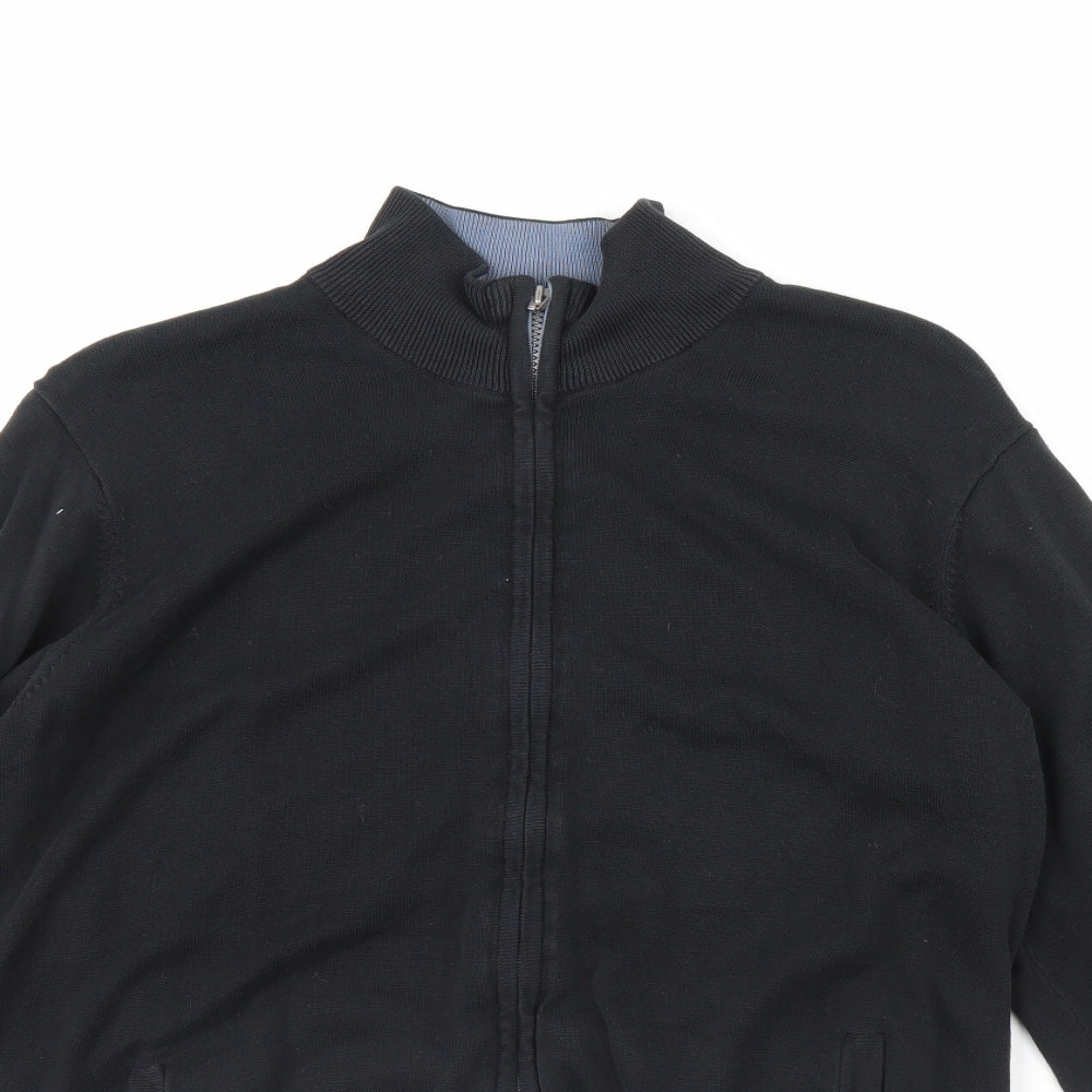 Mens UK Size L m&s Black Jacket
