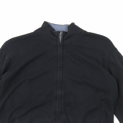 Mens UK Size L m&s Black Jacket