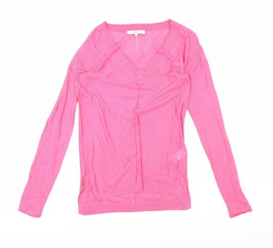 Womens UK Size 8 NEXT Pink Pullover Jumper