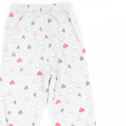 Just Like You Girls Purple Spotted  Cami Pyjama Pants Size 12 Years  - Heart