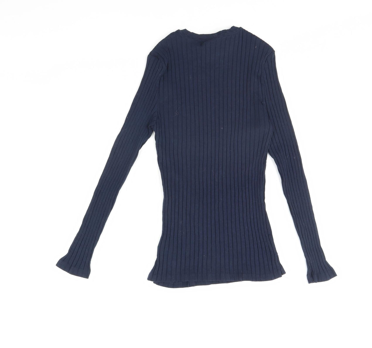 Womens UK Size 8 M&S Blue Pullover Jumper