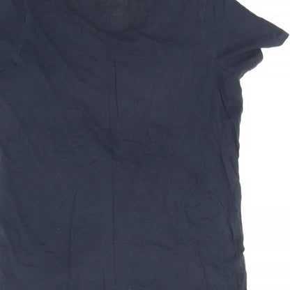 Womens UK Size 8 NEXT Blue Basic T-Shirt
