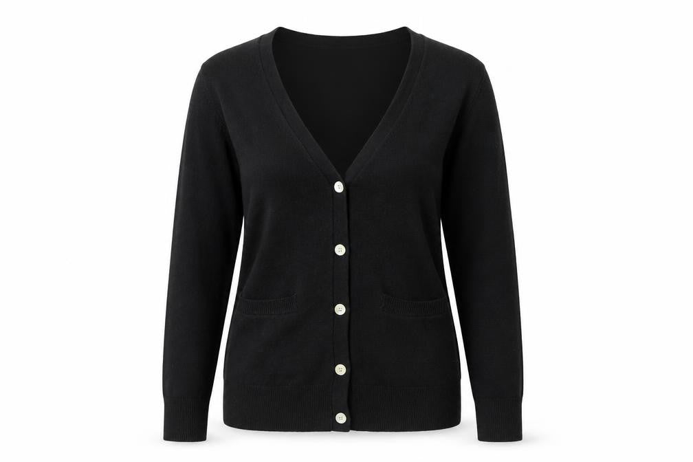Womens UK Size 12 Atmosphere Black Cape Jumper