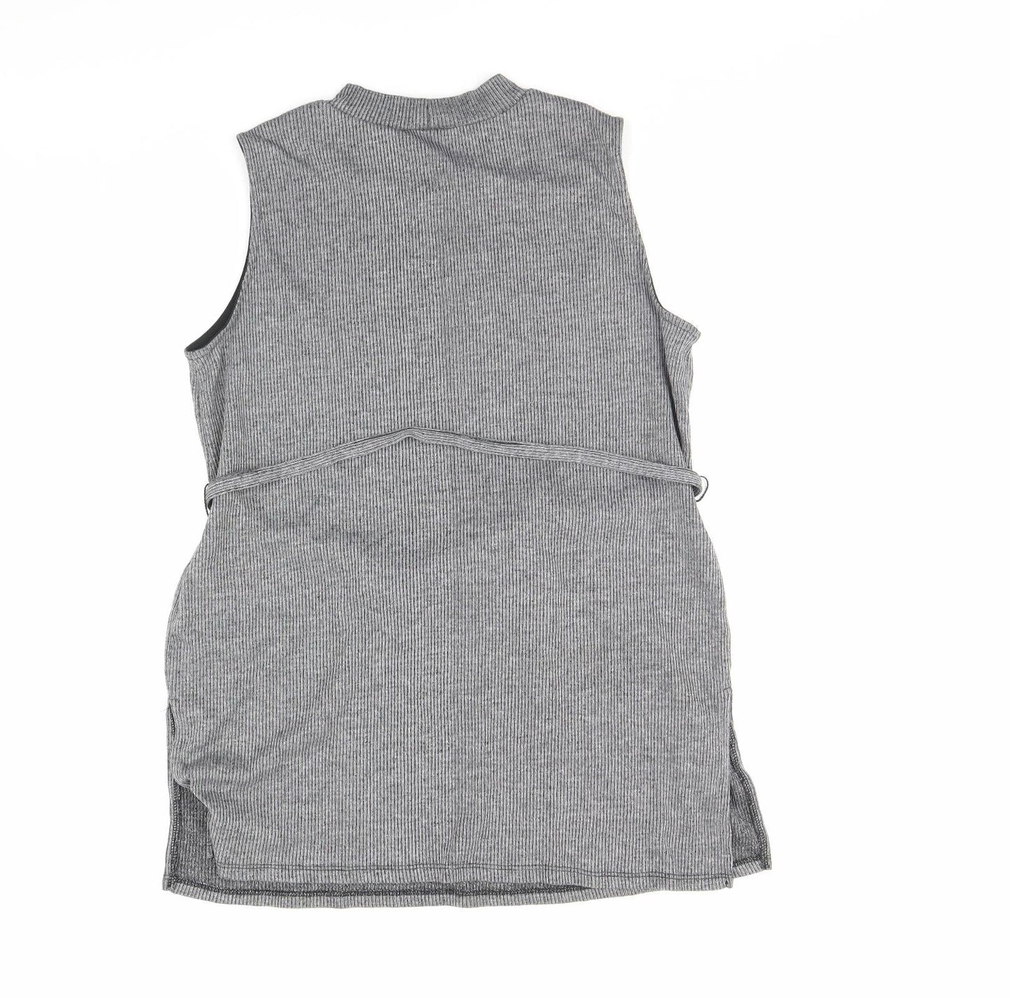 Womens UK Size 16 BHS Black Basic Tank