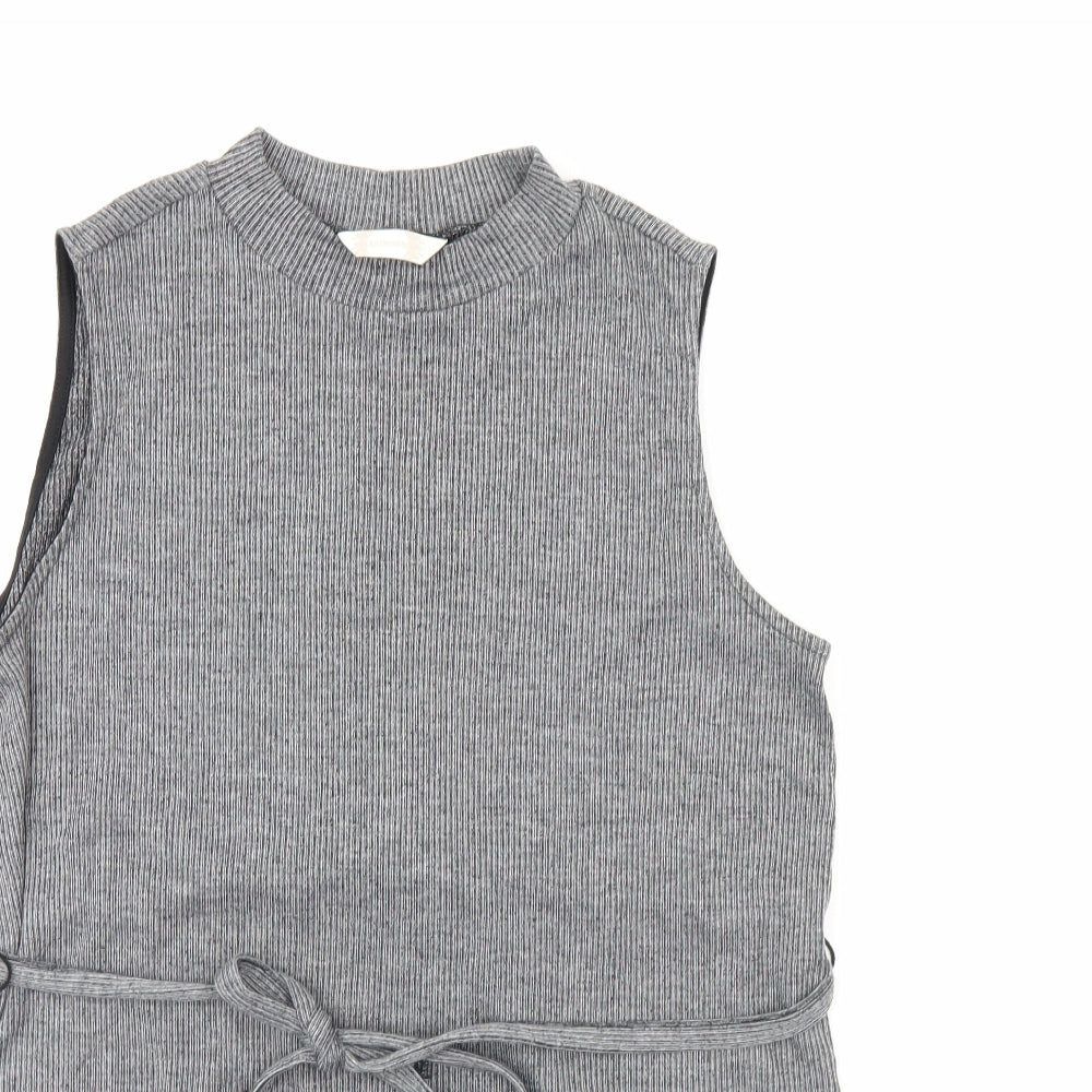 Womens UK Size 16 BHS Black Basic Tank
