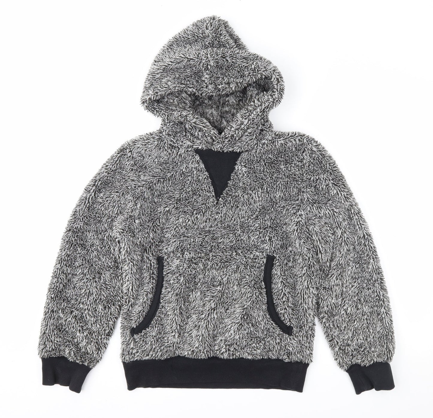 NEXT Girls Grey   Pullover Hoodie Size 11 Years
