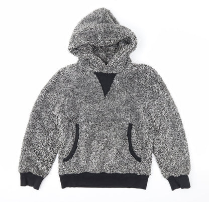 NEXT Girls Grey   Pullover Hoodie Size 11 Years