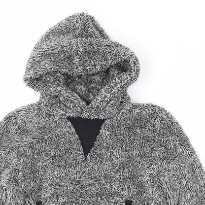 NEXT Girls Grey   Pullover Hoodie Size 11 Years