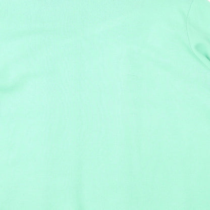 Womens UK Size L Impressions Green Pullover Jumper