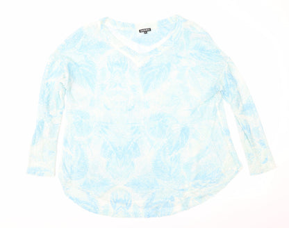 Womens UK Size M Casamia Blue Pullover Jumper