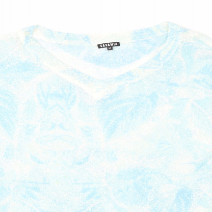 Womens UK Size M Casamia Blue Pullover Jumper