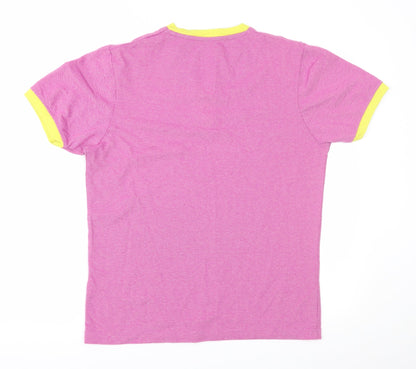 Ultramagnetic Mens Pink    Polo Size M