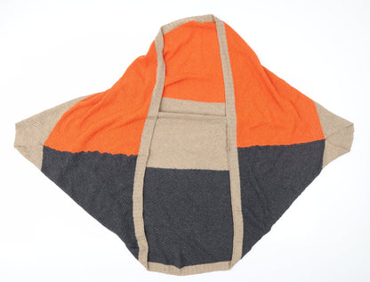 SheIn Womens Multicoloured Geometric  Cardigan Jumper Size M