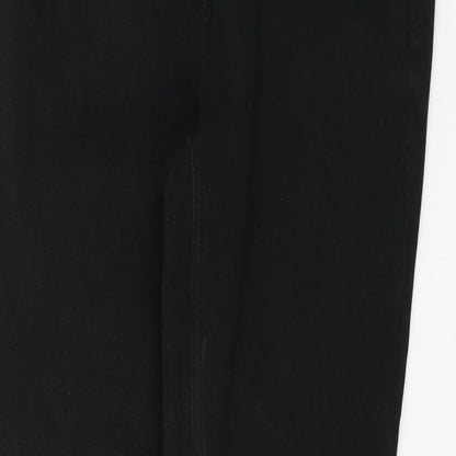 NEXT Womens Black  Denim Jegging Jeans Size 8 L24 in
