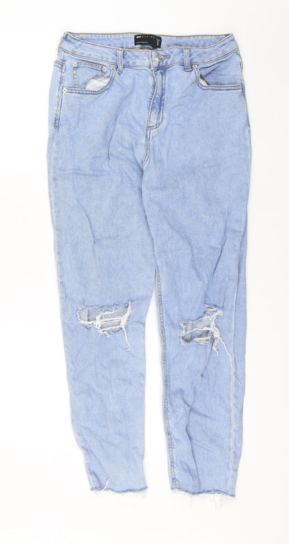ASOS Womens Blue   Mom Jeans Size 28 in L25 in