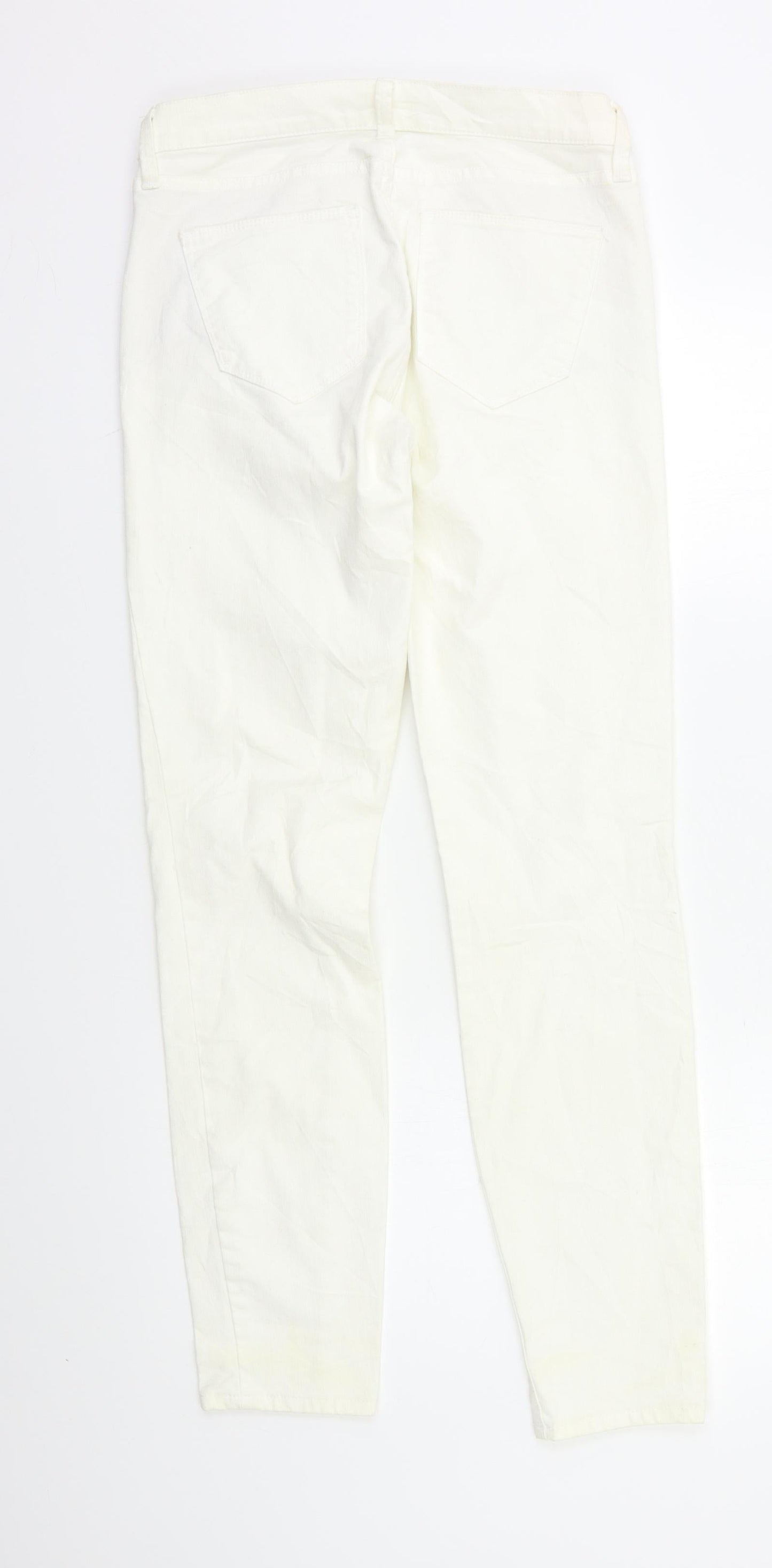 Gap Womens White   Skinny Jeans Size S L28 in